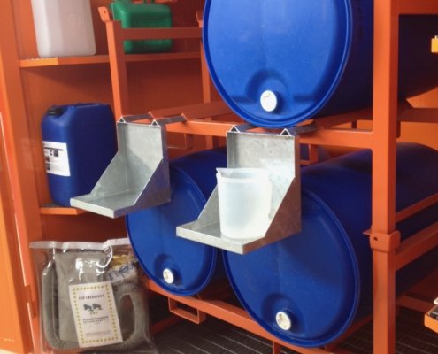 container allestimenti per il travaso e la mescita