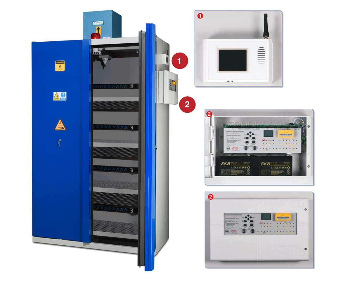 Armadi di sicurezza Made in Italy per batterie al litio - immagine 8