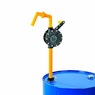 Pompa rotativa manuale fusti